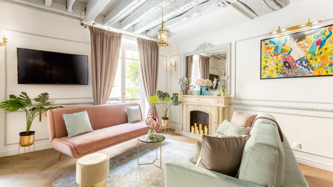 Merveil - Luxury Suite - Louvre - Rambuteau Paris Bagian luar foto